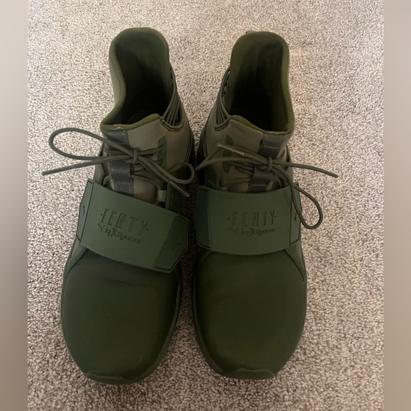 Fenty x Puma Sneakers (Army Green) - Picture 4 of 5
